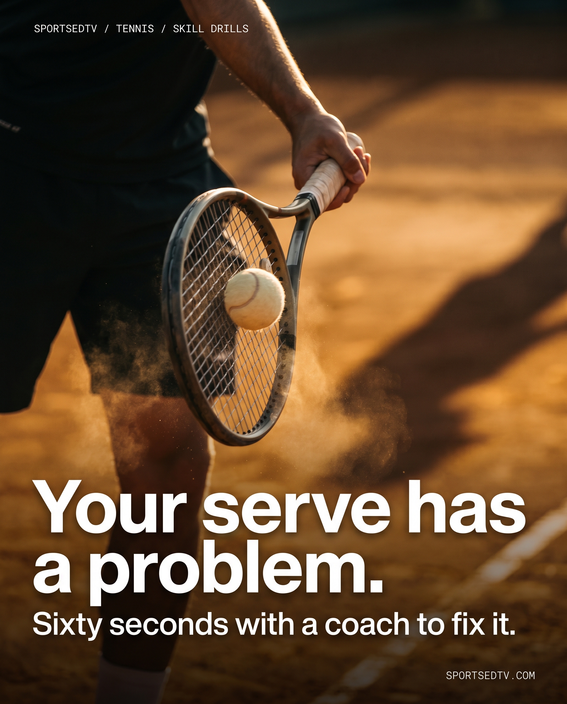 Concept A1 — Your serve has a problem